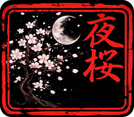 夜桜